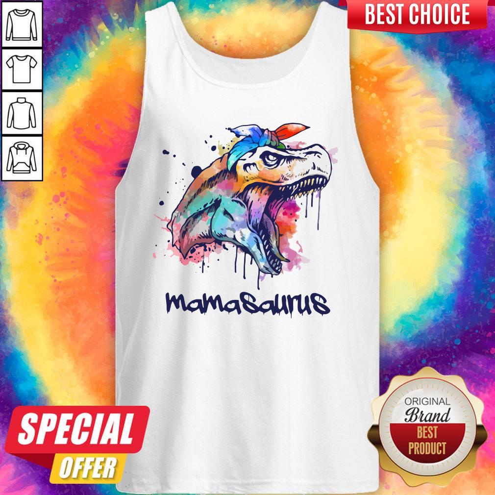 So Beautiful Dinosaurs T Rex Mamasaurus Tank Top