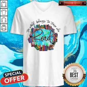 So Beautiful The World Belongs To Those Who Read V-neck