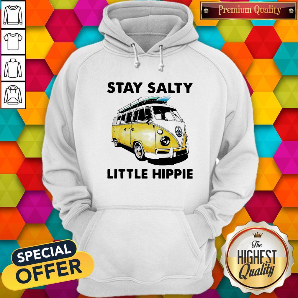 Stunning Surfing Stay Salty Little Hippie Hoodie