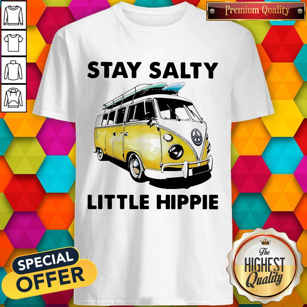 Stunning Surfing Stay Salty Little Hippie Shirt