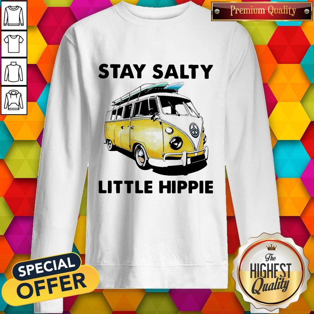 Stunning Surfing Stay Salty Little Hippie Sweatshirt