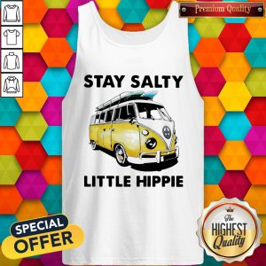 Stunning Surfing Stay Salty Little Hippie Tank Top