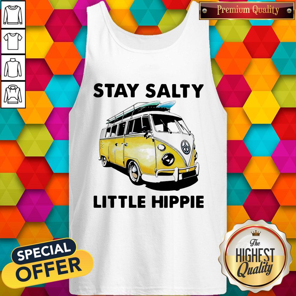 Stunning Surfing Stay Salty Little Hippie Tank Top