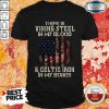 There Is Viking Steel In My Blood And Celtic Iron In My Bones American Flag Independence Day Halloween Hoodie
