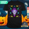 Day Of The Dead Dia De Los Muertos Floral Sugar Skull Shirt
