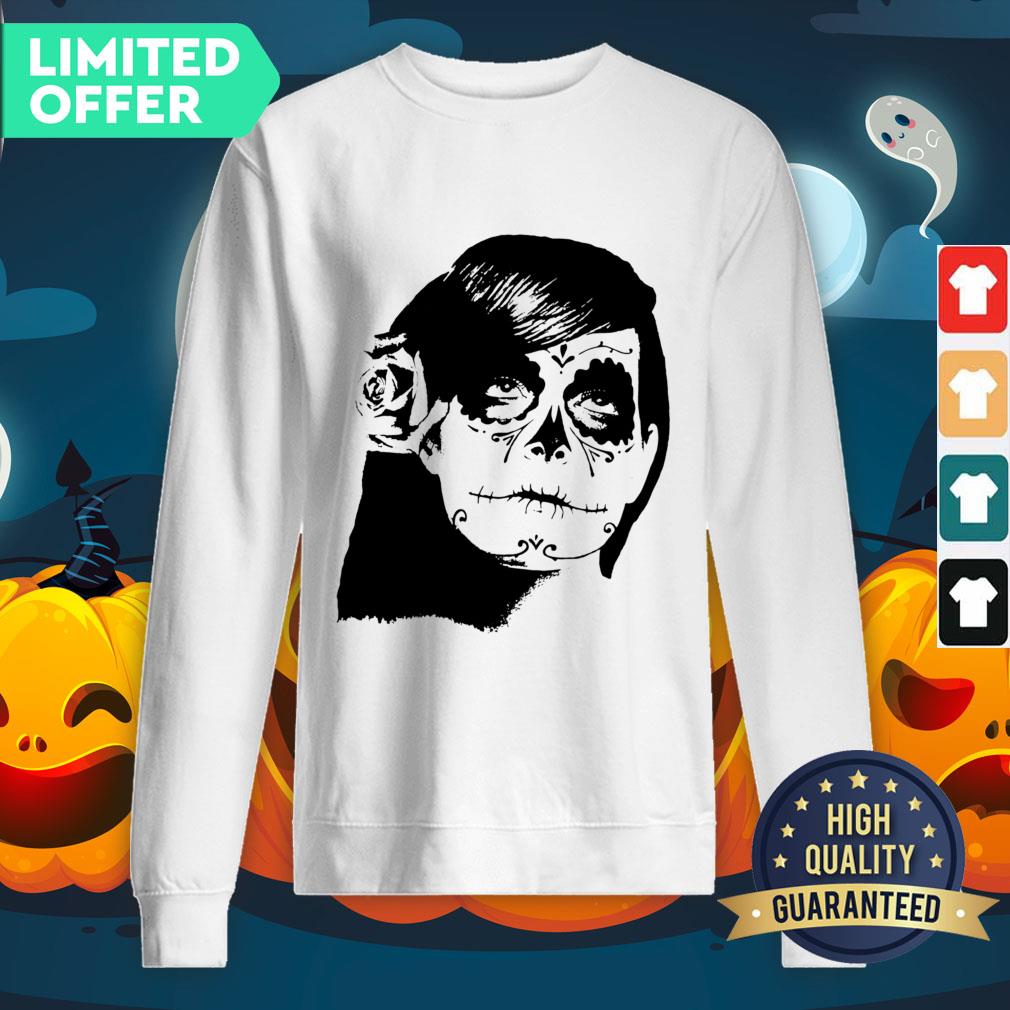 Day Of The Dead Dia De Muertos Sugar Skull Lady Girl SweatShirt