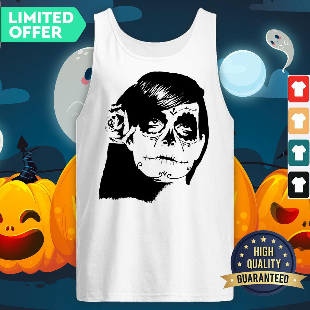 Day Of The Dead Dia De Muertos Sugar Skull Lady Girl Tank Top