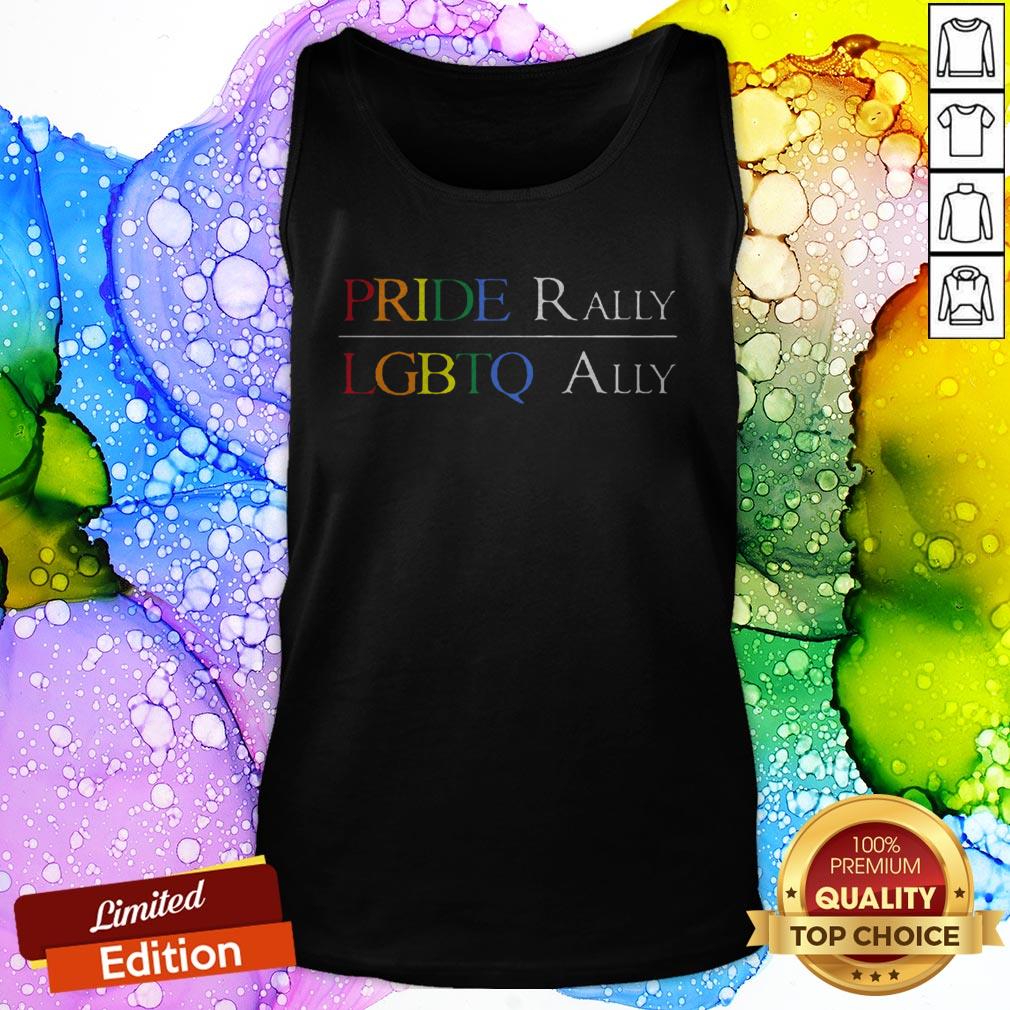 Fantastic I Cant See Pride Rally LGBTQ Ally Tank Top