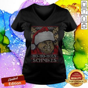 Ho-Ho-Holy Schnikes Christmas V-neck