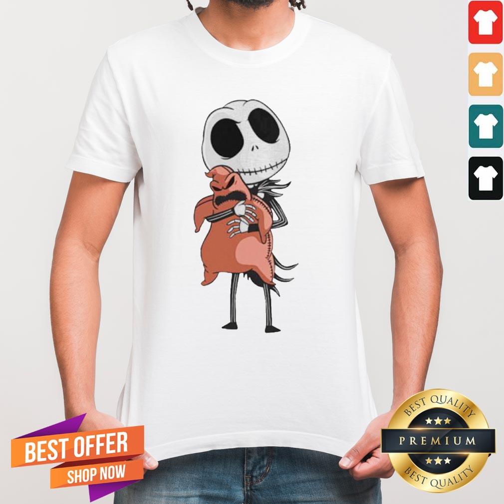Jack Skellington Hugging Oogie Boogie Shirt