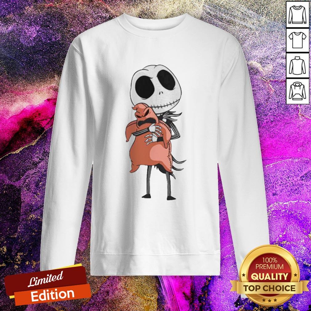 Jack Skellington Hugging Oogie Boogie SweatShirt