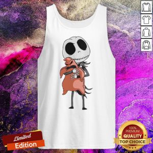Jack Skellington Hugging Oogie Boogie Tank Top