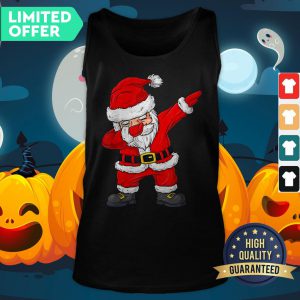 Official Christmas Dabbing Santa Claus Boys Girls Kids Xmas Tank Top