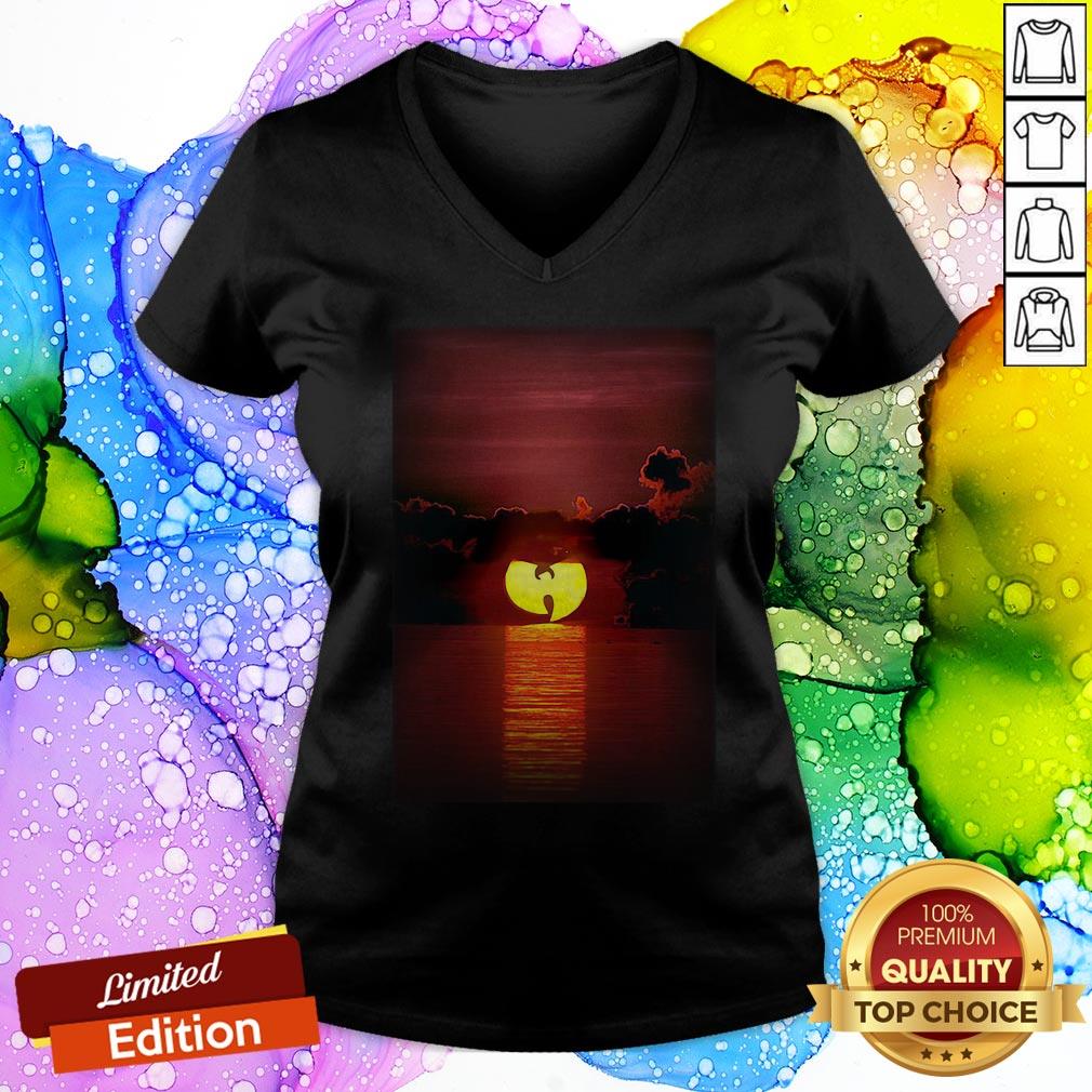 Official Wu-tang Sunset V-neck