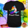 Pretty Proud Mum LGBT Gay Pride Month Rainbow Flag Shirt