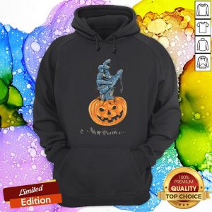 Pumpkin Zombie Hand Halloween Day Hoodie