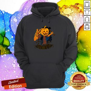 Pumpkin Zombie Man Halloween Day Hoodie