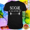 Social Distancing Math Teacher Quarantined Math Teacher Shirt