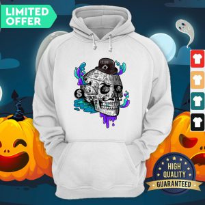 The Tattooed Gentleman A-Line Sugar Skull Day Of The Dead Hoodie