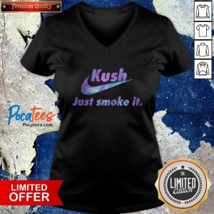 420 Nike Kush Just Smoke It V Neck