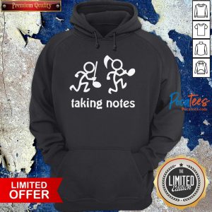 Awesome Music Taking Notes Hoodie