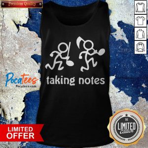 Awesome Music Taking Notes Tank Top