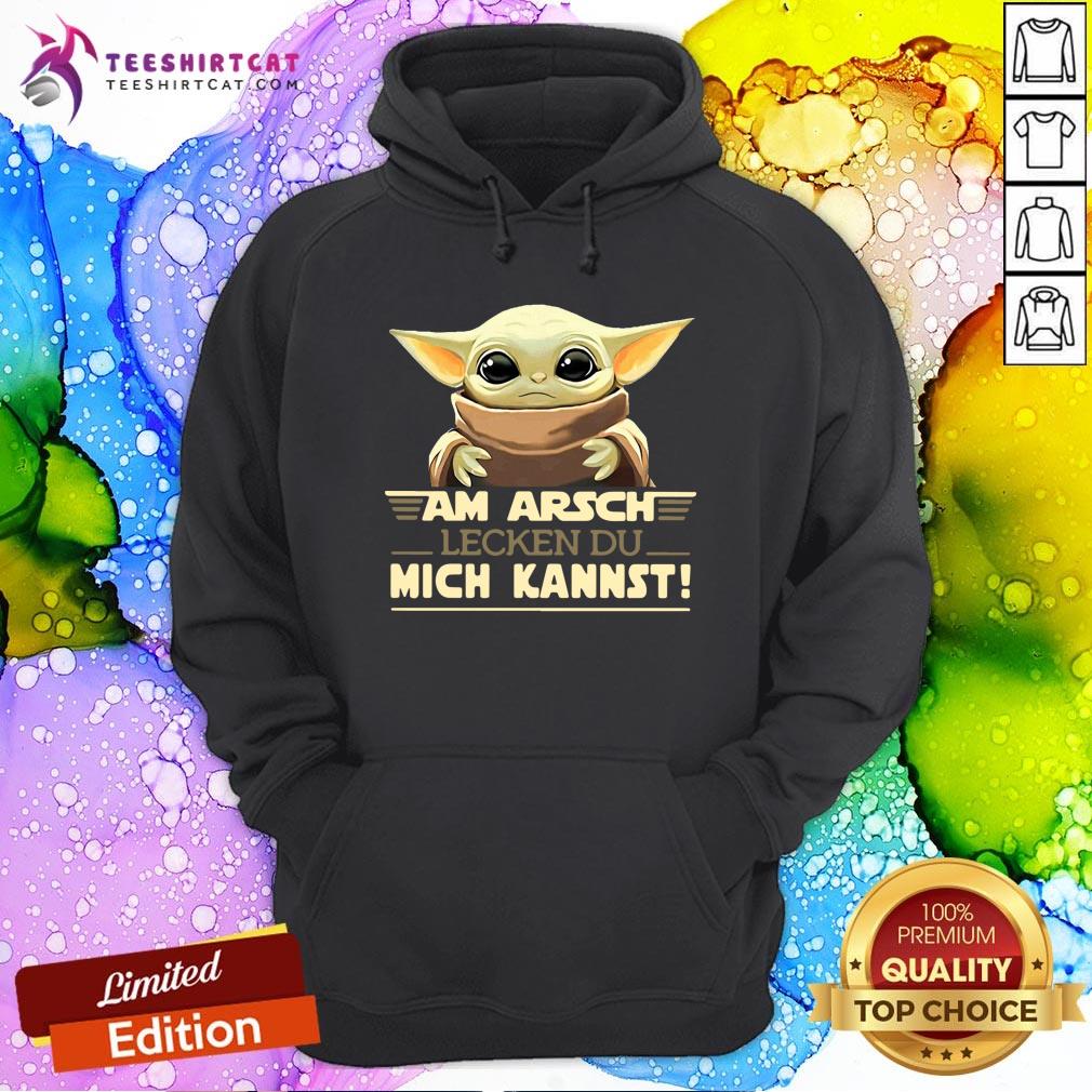 Baby Yoda Am Arsch Lecken Du Mich Kannst T-Hoodie - Design By Teeshirtcat.com Baby Yoda Am Arsch Lecken Du Mich Kannst T-Hoodie - Design By Teeshirtcat.com