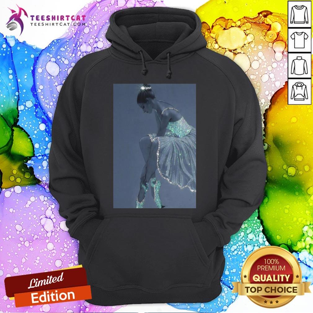 Ballet Crystal Dress Vertical Poster Hoodie