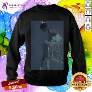 Ballet Crystal Dress Vertical Poster Sweatshirt