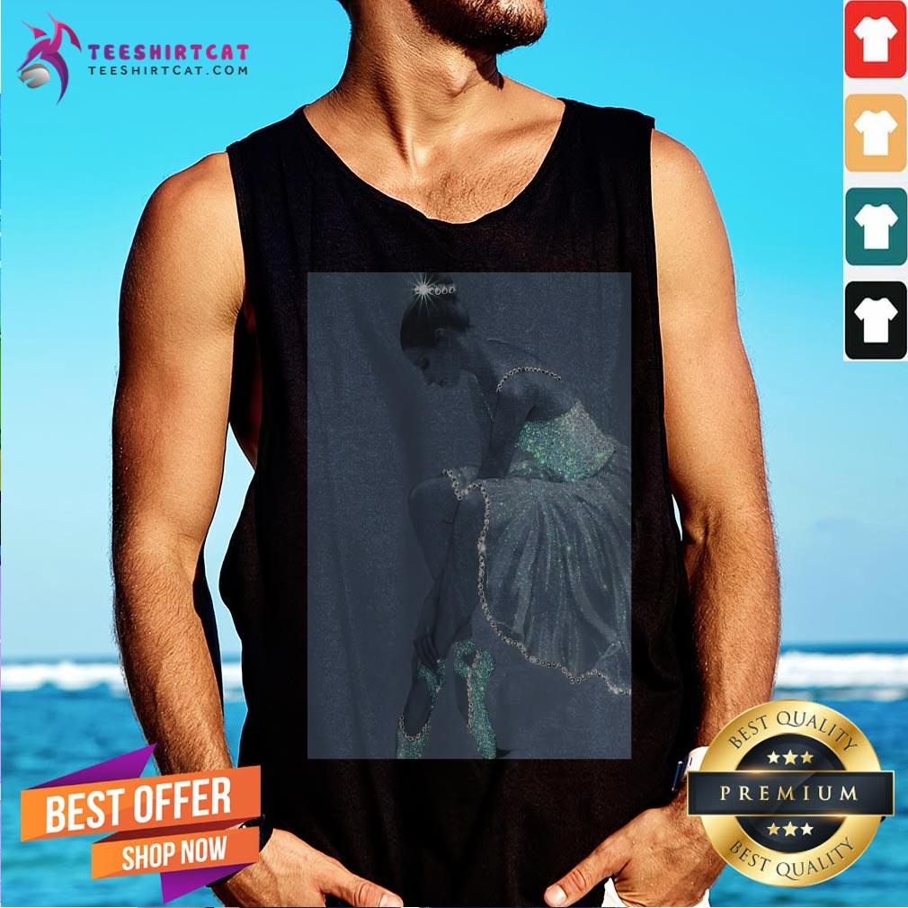 Ballet Crystal Dress Vertical Poster Tank Top