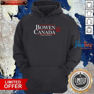 Bowen Canada 20 Wash Your Hands Hoodie