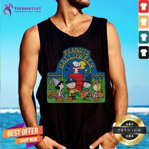 Funny Peanuts Halloween Group Tank Top