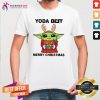 Funny Yoda Reindeer Best Merry Christmas Shirt