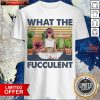 Girl Yoga What The Succulent Vintage Shirt