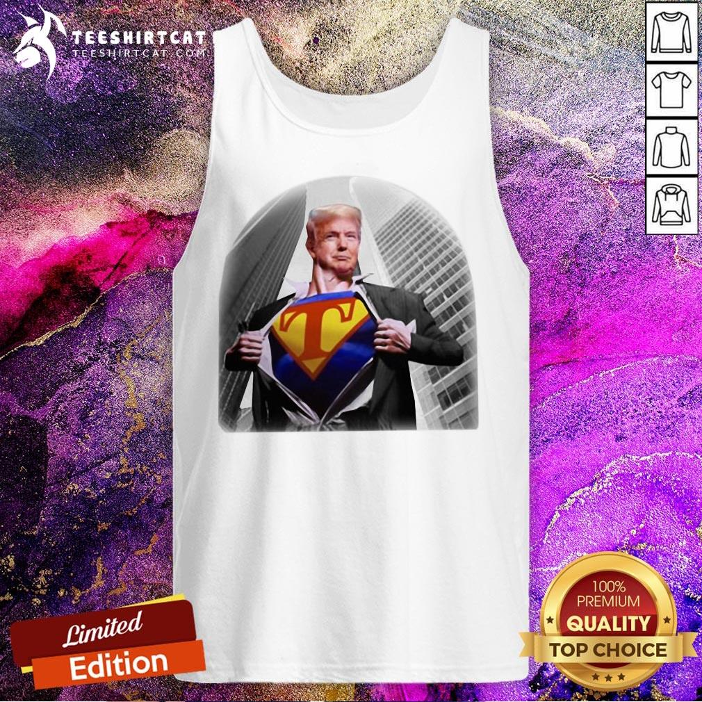 Good Hot Trump Superman Tank Top
