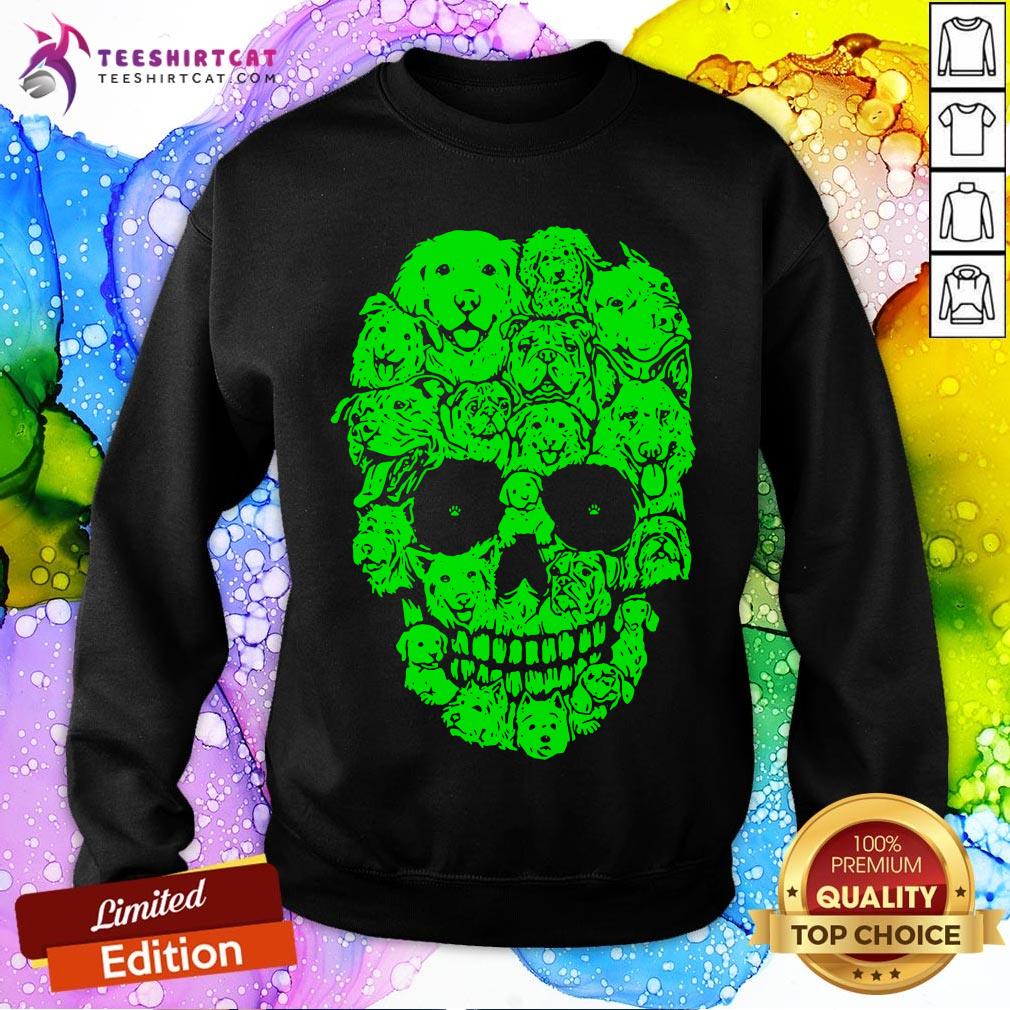 Good Skull Dogs Halloween Sweatshirt