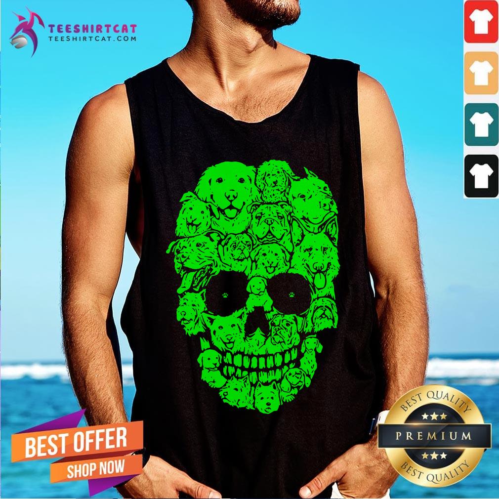 Good Skull Dogs Halloween Tank Top