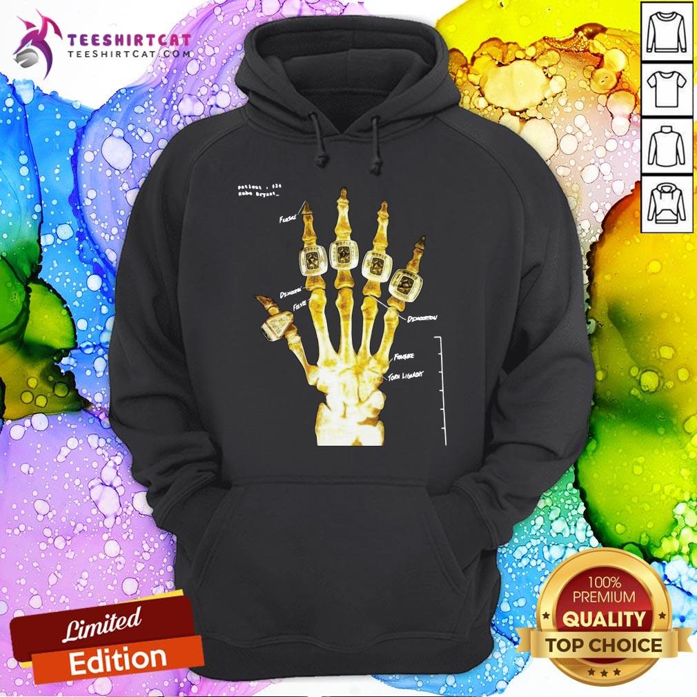 Kobe Hand X Ray Gold Hoodie