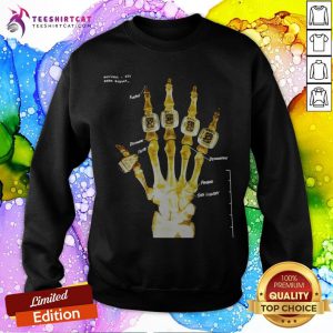 Kobe Hand X Ray Gold Sweatshirt