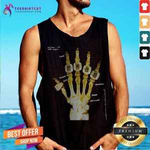 Kobe Hand X Ray Gold Tank Top