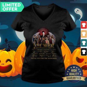 Lucifer Thank You For The Memories Signatures V-neck