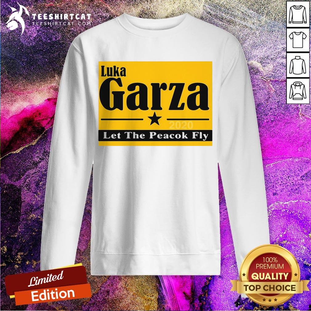 Luka Garza 2020 Let The Peacock Fly Sweatshirt