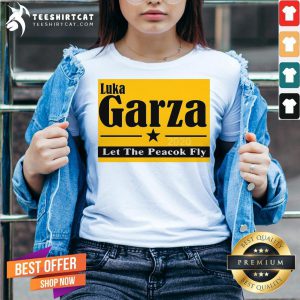 Luka Garza 2020 Let The Peacock Fly V Neck