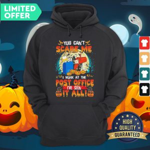 Mailbox You Can’t Scare Me I Work At The Post Office I’ve Seen It All Halloween Hoodie