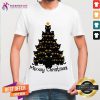 Nice Black Cats Meowy Christmas Tree Shirt- Design By Teeshirtcat.com