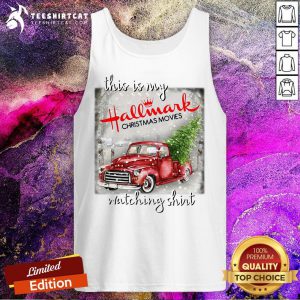 Nice This Is My Hallmark Christmas Movies Watching Tank Top- Design By Teeshirtcat.com