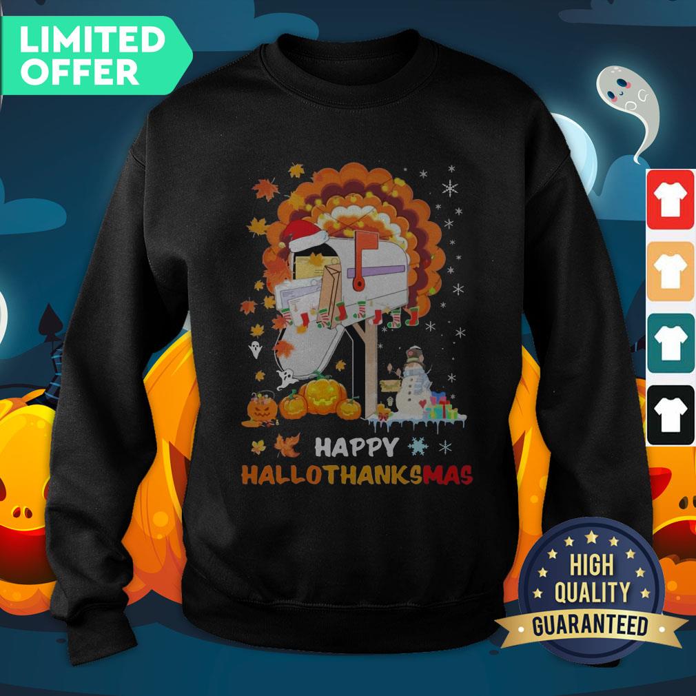 Perfect Mailbox Happy Hallothanksmas SweatShirt
