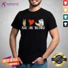 Pretty Peace Love Toilet Paper Quarantine 2020 Shirt - Design By Teeshirtcat.com