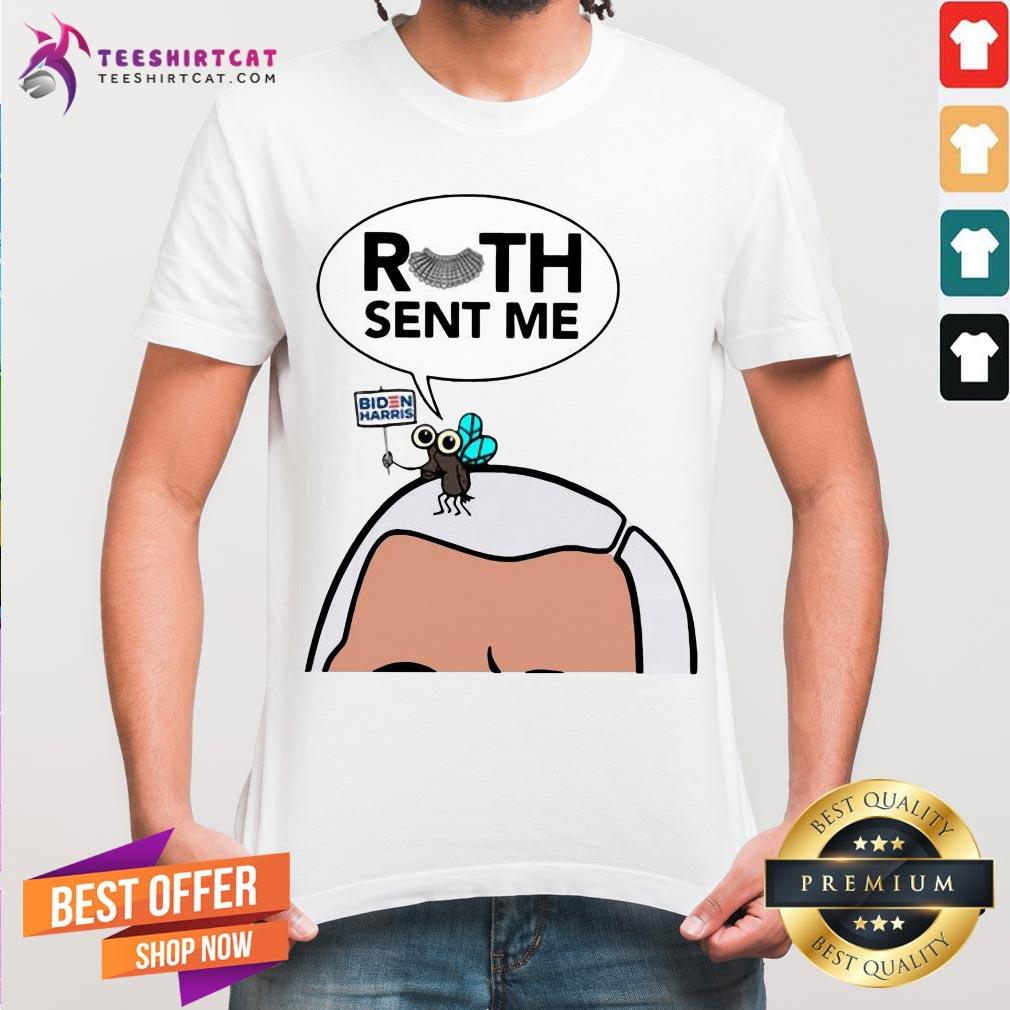 Rbg Ruth Sent Me Fly Mike Pence Biden Harris Shirt