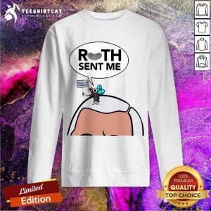 Rbg Ruth Sent Me Fly Mike Pence Biden Harris Sweatshirt